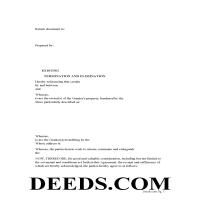 Union County Termination Of Easement Form Oregon Deeds