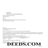 Pennington County Termination Of Easement Form Minnesota Deeds