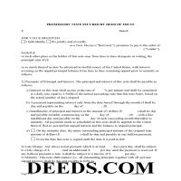 Lincoln County Deed Of Trust And Promissory Note Forms New Mexico