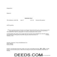 Washoe County Correction Deed Form Page 1