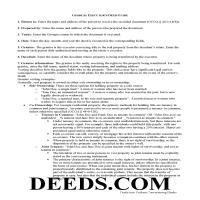 deed executor columbia