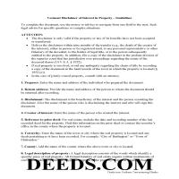 disclaimer vermont deeds