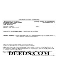 transfer death deed hennepin form tenants joint married county minnesota deeds