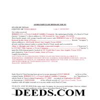 assignment of deed of trust foreclosure