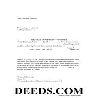 Linn County Personal Representative Deed Forms | Oregon | Deeds.com